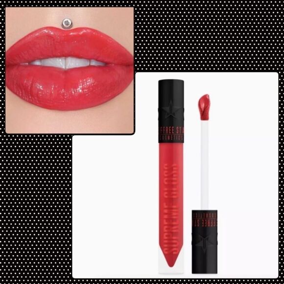 BUY 1 GET 1 FREE Jeffree Star Supreme Gloss Lip Gloss Limited Edition Red Horns - Picture 1 of 4